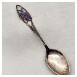 Sterling 'Jamestown' Confederate Flag Spoon