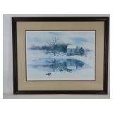 Harry Richardson Resting Geese Print