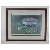 Harry Richardson Flower Cart Print