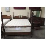 Three Piece Cherry Bedroom Suite