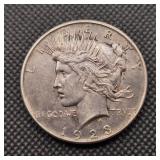 1923 Peace Silver Dollar