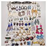 Pierced Earrings Incl GF Lapis Alpaca Shell Etc