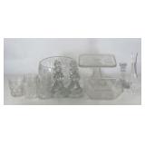 Figural Clear Glass & Leaded Crystal Tablewares