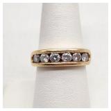 14K Gold Diamonds Ring