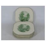 Rhapsody Transferware Plates