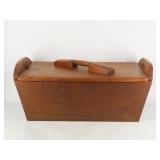 Walnut And Pine Dough Box