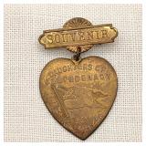 1897 Daughters of Confederacy Nashville Pin