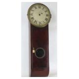 19th Century Mahogany Wall Clock