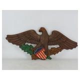 Chalkware Federal Eagle Wall Hanging Decoration