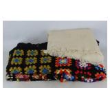 Afghans and Ivory Bedspreads