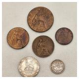 King Edward VII British Coins Incl Silver