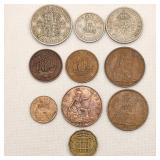 George V, George VI & Elizabeth II Incl Silver