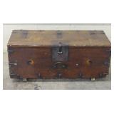 Inlaid And Exposed Iron Chest
