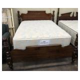 Pine Cannonball Bedstead