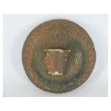 Molded Earthenware Match Safe