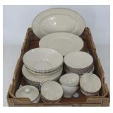Franciscan Platina China Set