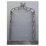 Metal Arbor With Swinging Gates
