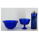 Cobalt Glassware