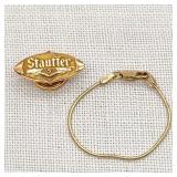 10K Gold Extender & Stauffer 5 Year Pin