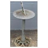 Cast Metal Sundial