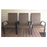 Trio Of Patio Chairs
