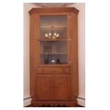 Jerry Dillow Custom Corner Cabinet