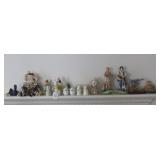 Figural Porcelain And Ceramics