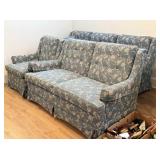Floral Upholstered Living Room Suite