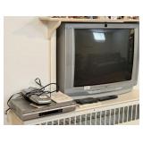 Television VHS And DVD Player