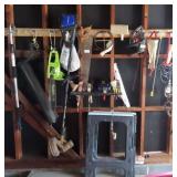 Tool Contents Garage Right Side