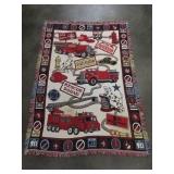Fire Department Throw Blanket
