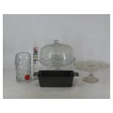 Cake Stands and Assorted Kitchenware