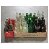 Vintage Soda and Beer Bottles