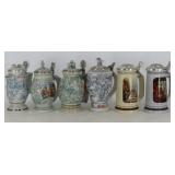 Avon Stoneware Beer Steins