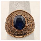 10K Gold 1955 Woodstock HS Ring Spinel