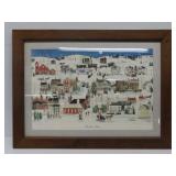 'Woodstock in Winter' - H. J. Smith Print