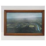 Shenandoah Valley VA Aerial View Photo