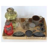 Brass Tinware and Cast Iron