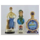 Figured Whiskey Decanters