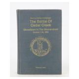 The Battle of Cedar Creek Civil War Book