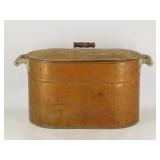 Lidded Copper Wash Boiler