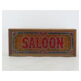 Lighted Saloon Sign