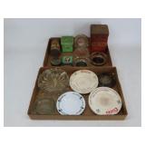 Advertising Ashtrays and Tins