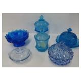 Cobalt and Blue Glassware