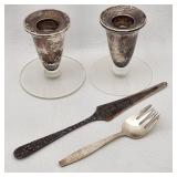 Stieff & Towle Sterling Letter Opener / Fork +