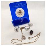 Silver Rings w/ Gemstones ++