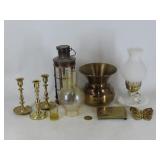 Collectible Brass and Lamps