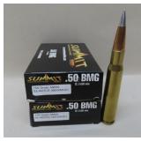 20 Rds Summit 50 BMG '12.7 x 99mm'