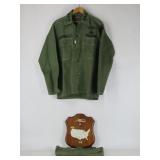 Vietnam Era Uniforms and Plaque
