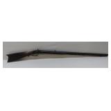 Unmarked Half Stock Percussion Rifle
